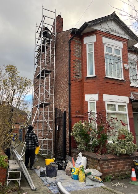 Flue liner installation